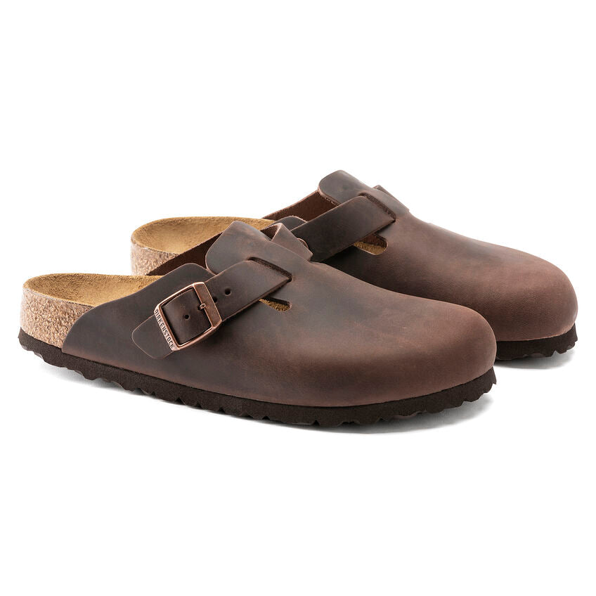 Birkenstock Boston Oiled Leather R 860131 Habana