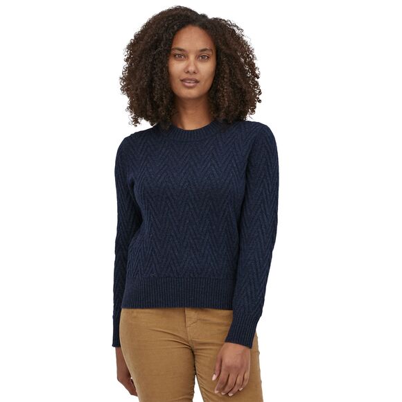 Women's Recycled Wool Crewneck Sweater 51025