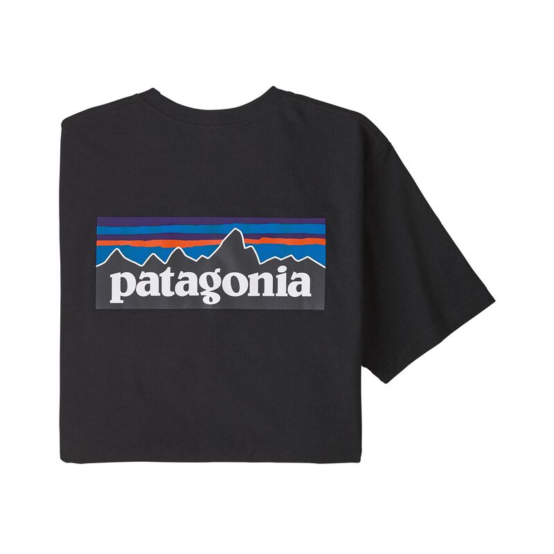 Patagonia Men's Long-Sleeved P-6 Logo Responsibili-Tee®: Night Plum