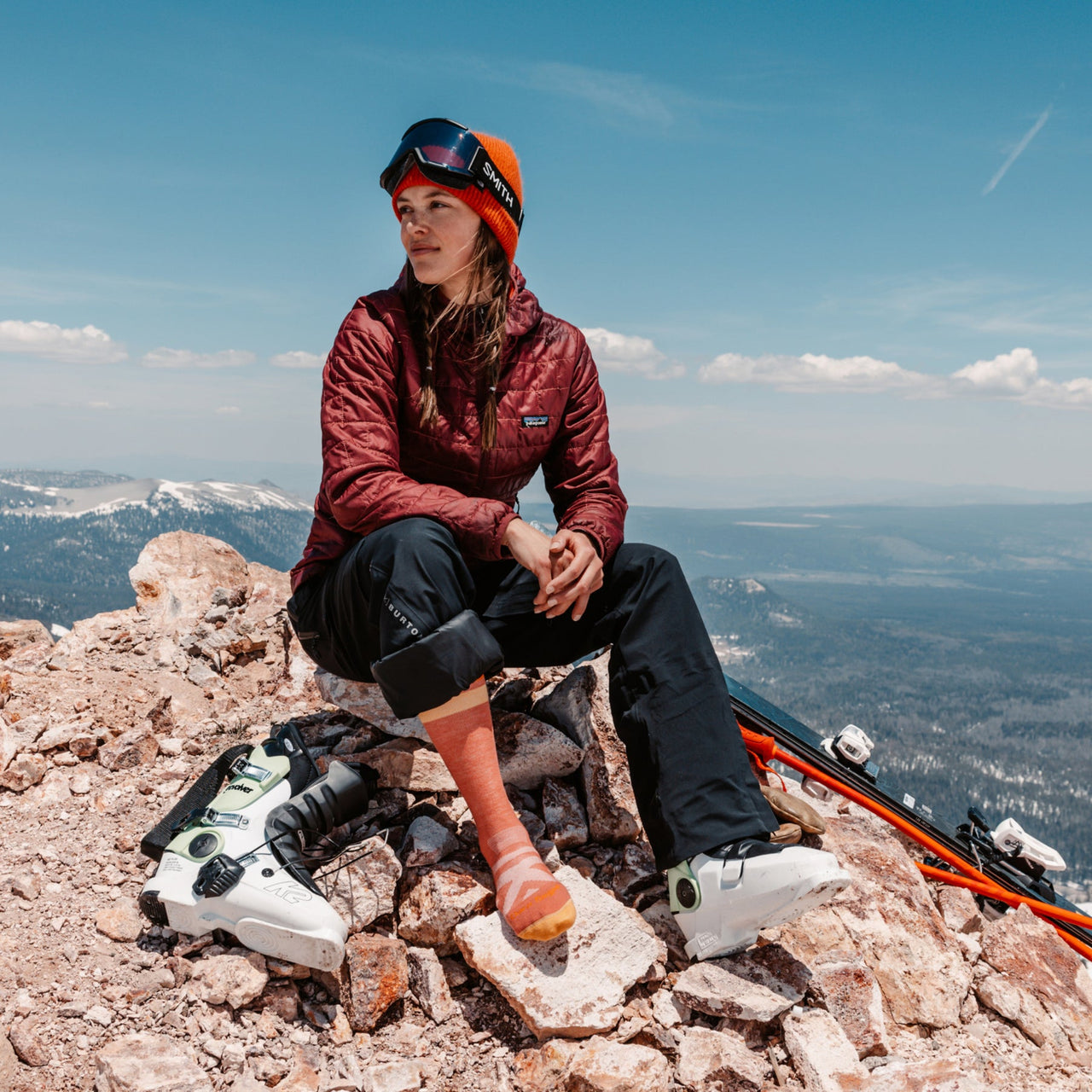 Women's Snow Snowburst OTC Midweight With Cushion 8028