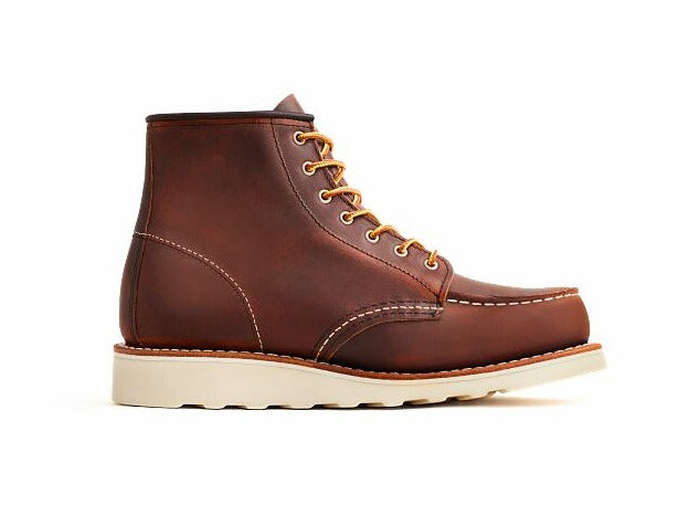 Red Wing Women's 6-inch Classic Moc, Copper Rough & Tough Leather, 342