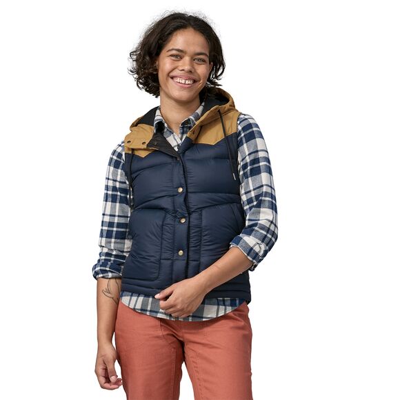 Patagonia women's hooded on sale vest