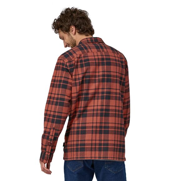 Men's Long-Sleeved Organic Cotton Midweight Fjord Flannel Shirt 42400