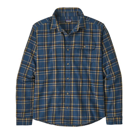 Men's Long Sleeved Cotton in Conversion Lightweight Fjord Flannel Shirt 42410