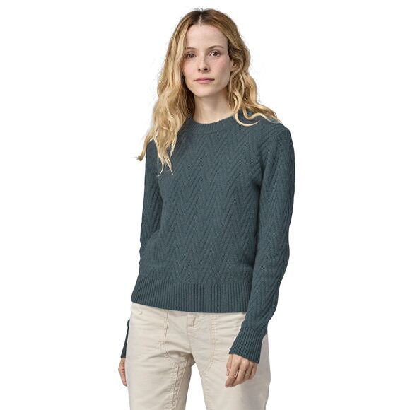 Women s Recycled Wool Crewneck Sweater 51025