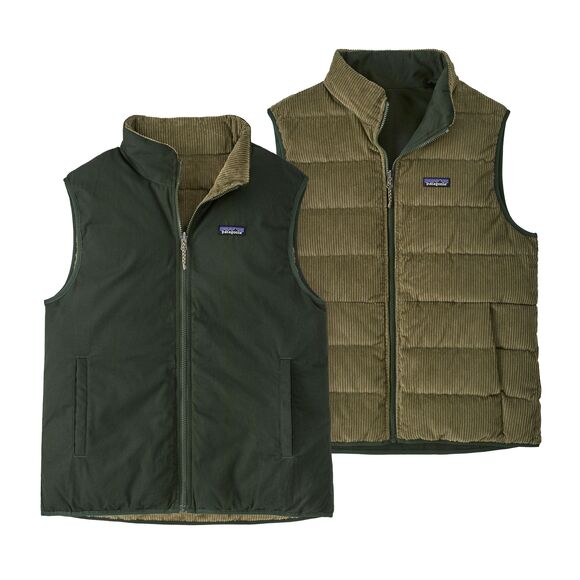 Reversible Cotton Down Vest 26840