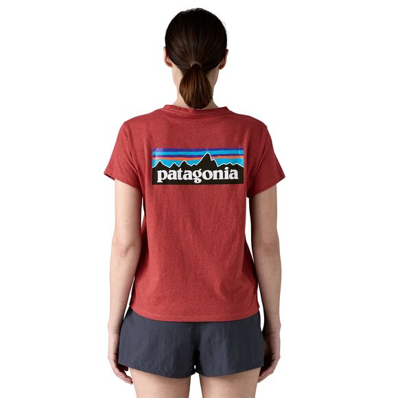 Tシャツ・カットソー Patagonia Women's P6 Logo Responsibility 37567Q5 37567_PTRE.jpg?sw=768&sh=768&