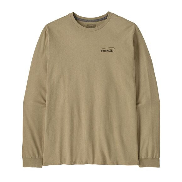 Men's Long-Sleeved Casting Logo Responsibili-Tee 37819