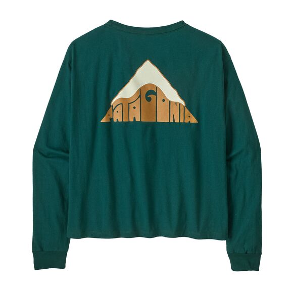 Women's Long-Sleeved Driftways Easy Cut Organic T-Shirt 37825