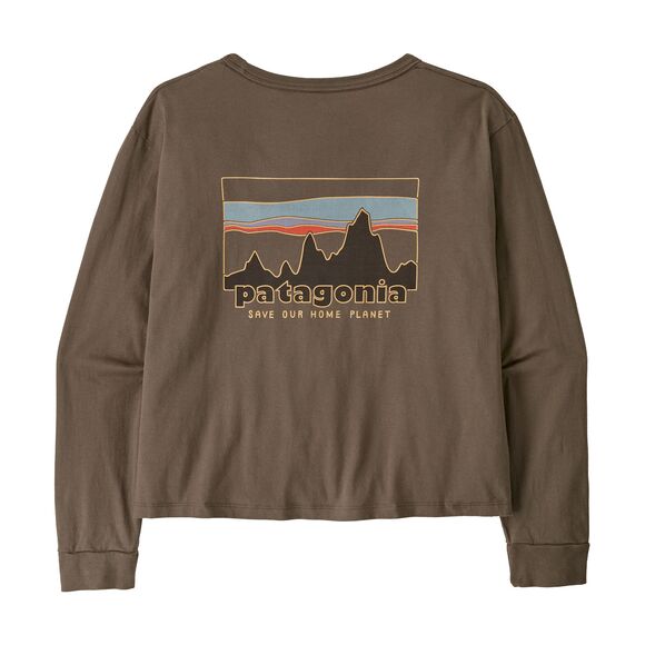 Women's Long-Sleeved '73 Skyline Easy Cut Organic T-Shirt 37833