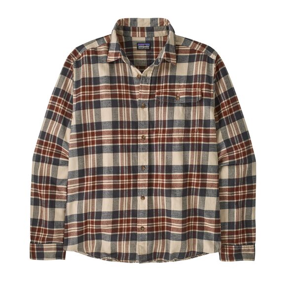 Men's Long-Sleeved Lightweight Fjord Flannel Shirt 42410