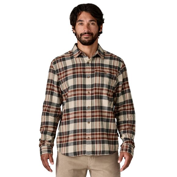 Men's Long-Sleeved Lightweight Fjord Flannel Shirt 42410