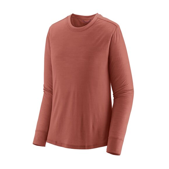 Women's Long Sleeved Cap Cool Merino Blend Shirt 44555