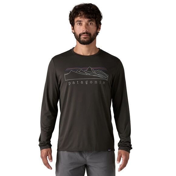 Men's Long-Sleeved Cap Cool Daily Graphic Shirt 45190