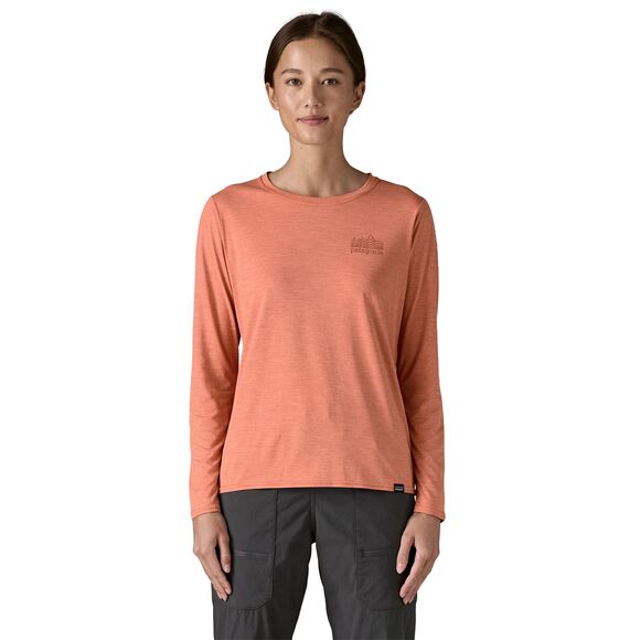 Women's Long-Sleeved Cap Cool Daily Graphic Shirt 45205