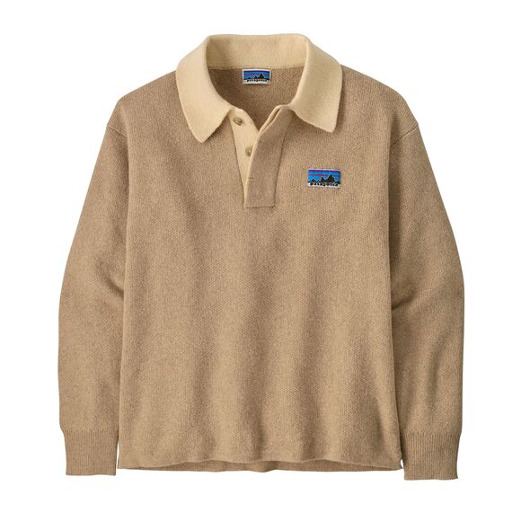 Recycled Wool-Blend Rugby Sweater 50900