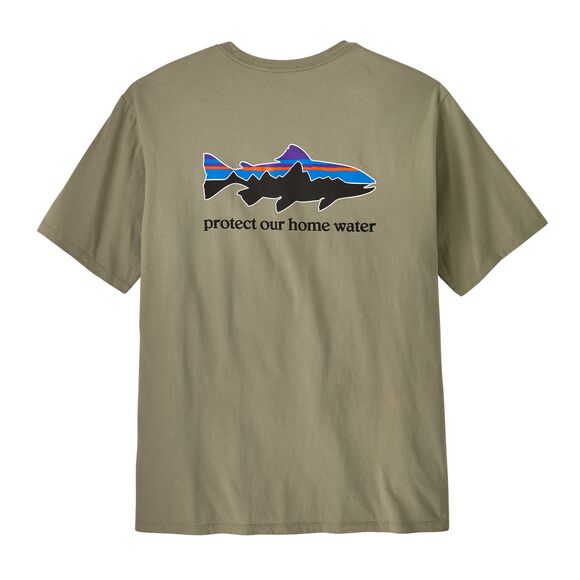 Men's Home Water Trout Organic T-Shirt 37547