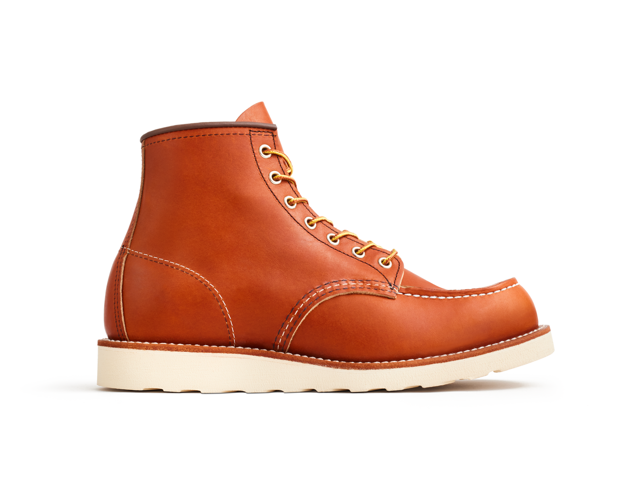 Red Wing Men's 6-inch Classic Moc, Oro Legacy Leather, 875