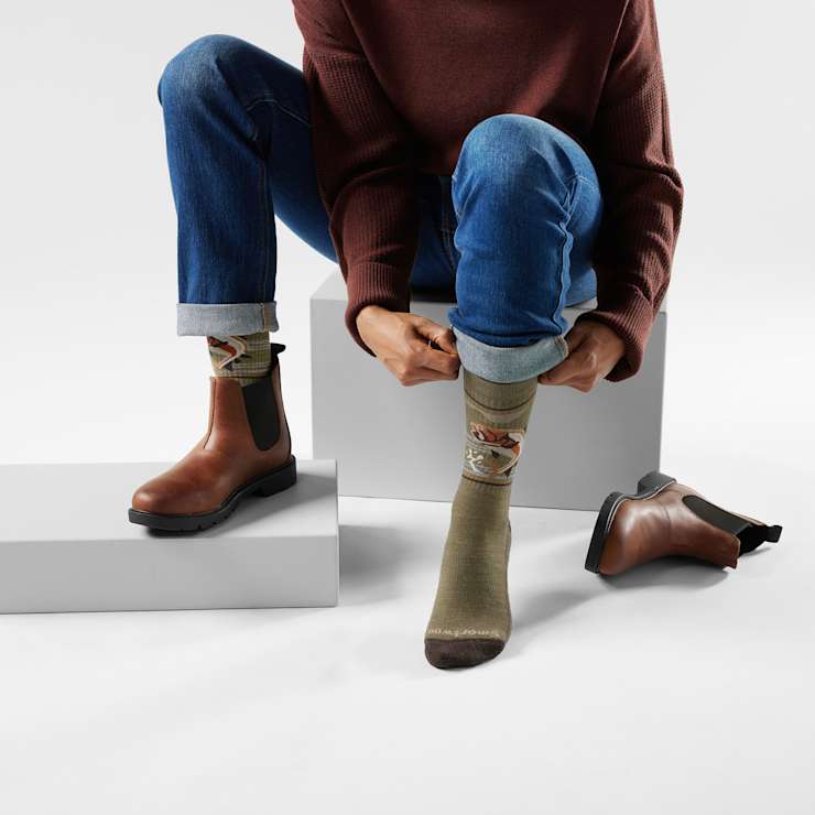 Adult Unisex Everyday Hookset Crew Socks SW002506