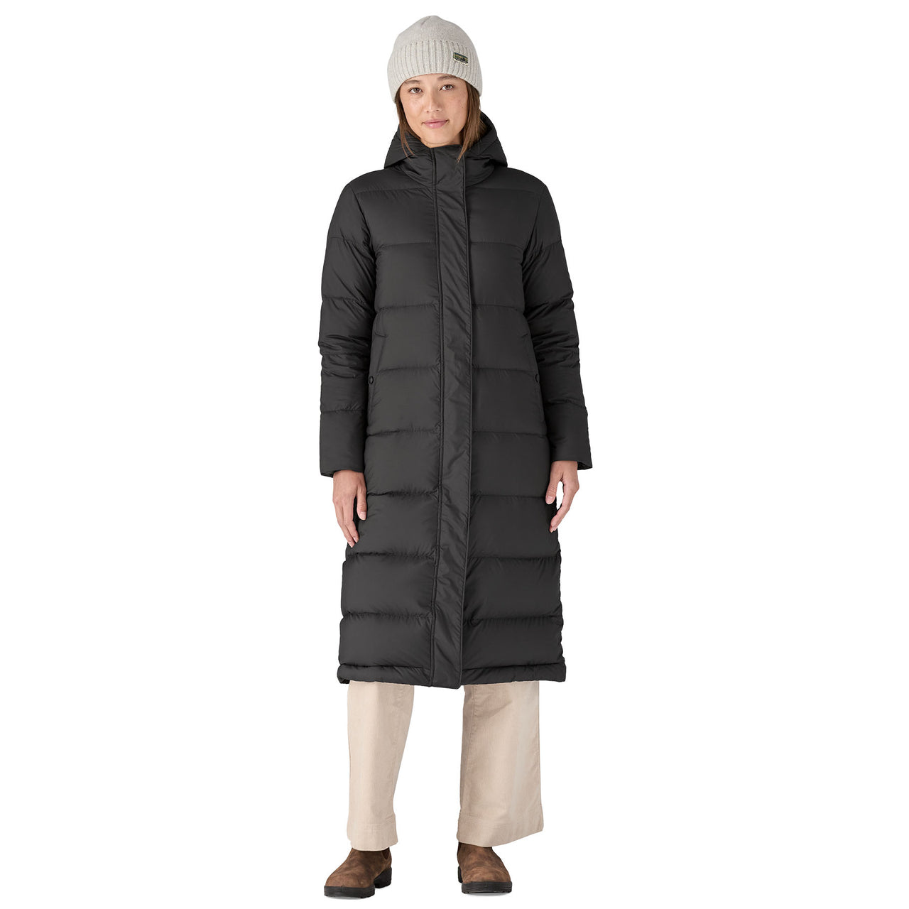 Women's Silent Down Long Parka 27945