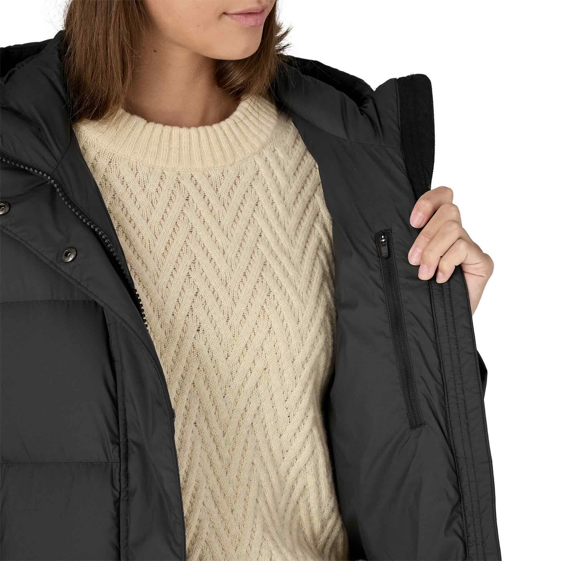 Women's Silent Down Long Parka 27945
