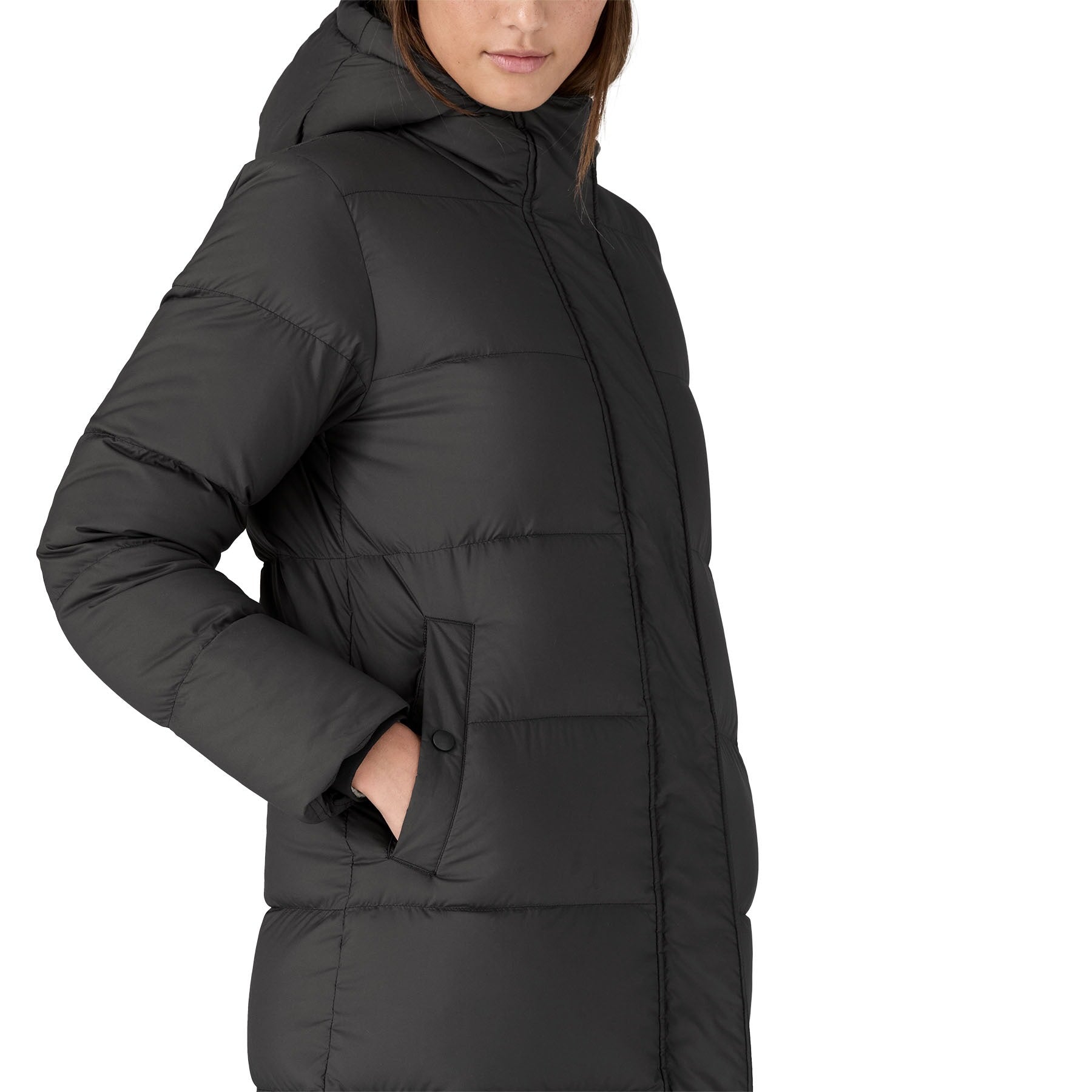 Women's Silent Down Long Parka 27945