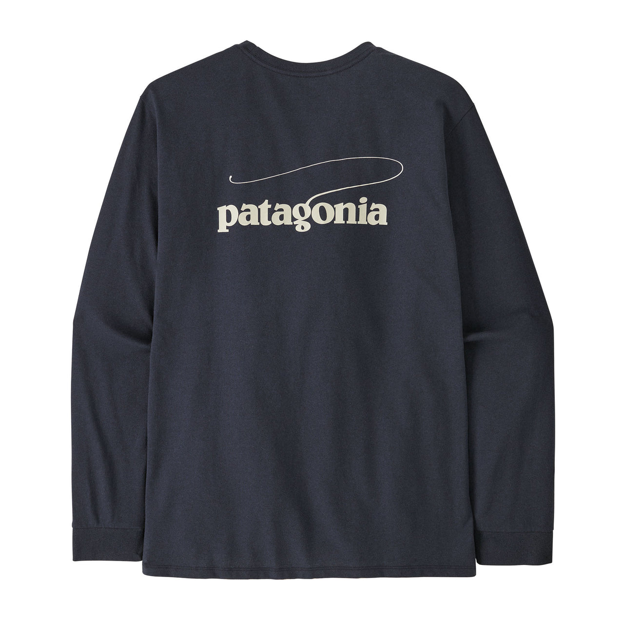 Men's Long-Sleeved Casting Logo Responsibili-Tee 37819