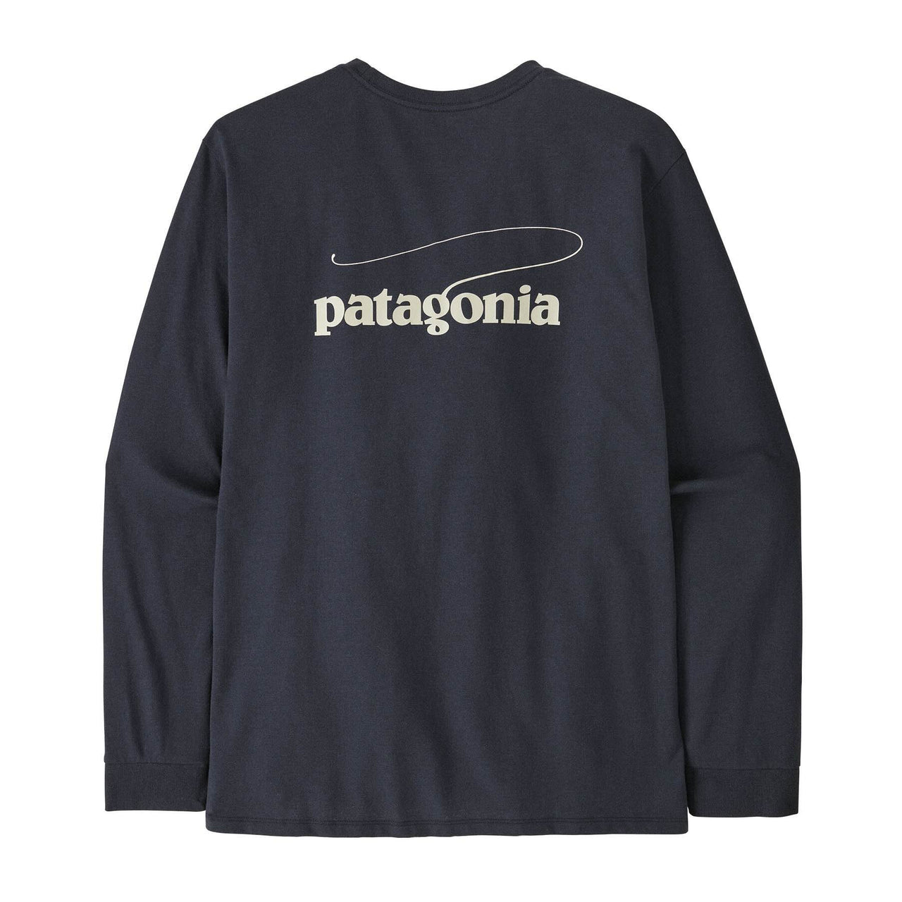 Men's Long-Sleeved Casting Logo Responsibili-Tee 37819