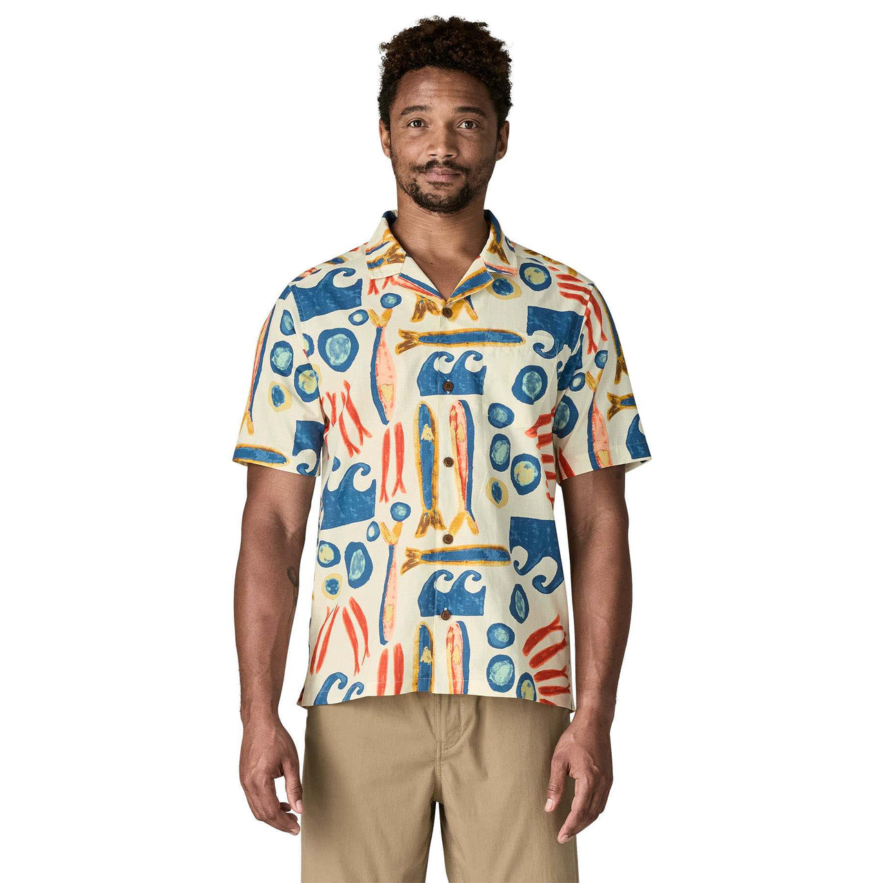 Men's Tidal Threads Camp Shirt 52567