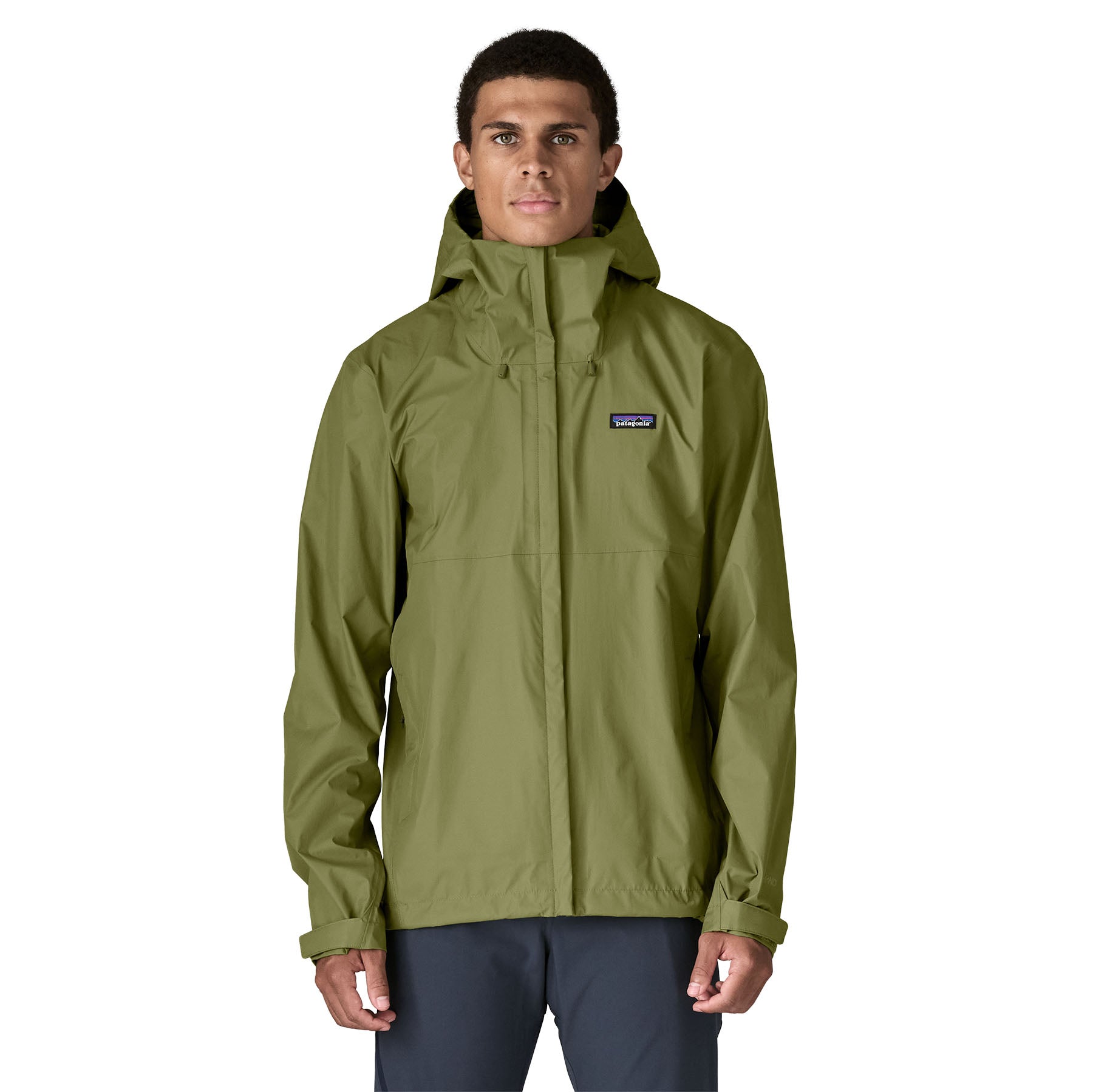 に*み様 未使用級 patagonia shell jacket lime ar Men's Torrentshell 3L Rain Jacket 85241