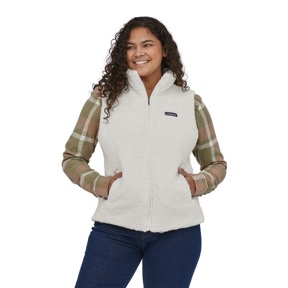 Patagonia women's fuzzy on sale vest