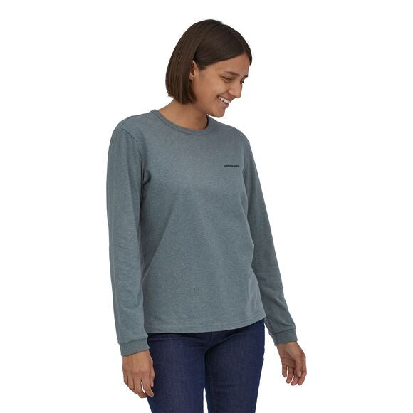 Patagonia p6 logo long on sale sleeve