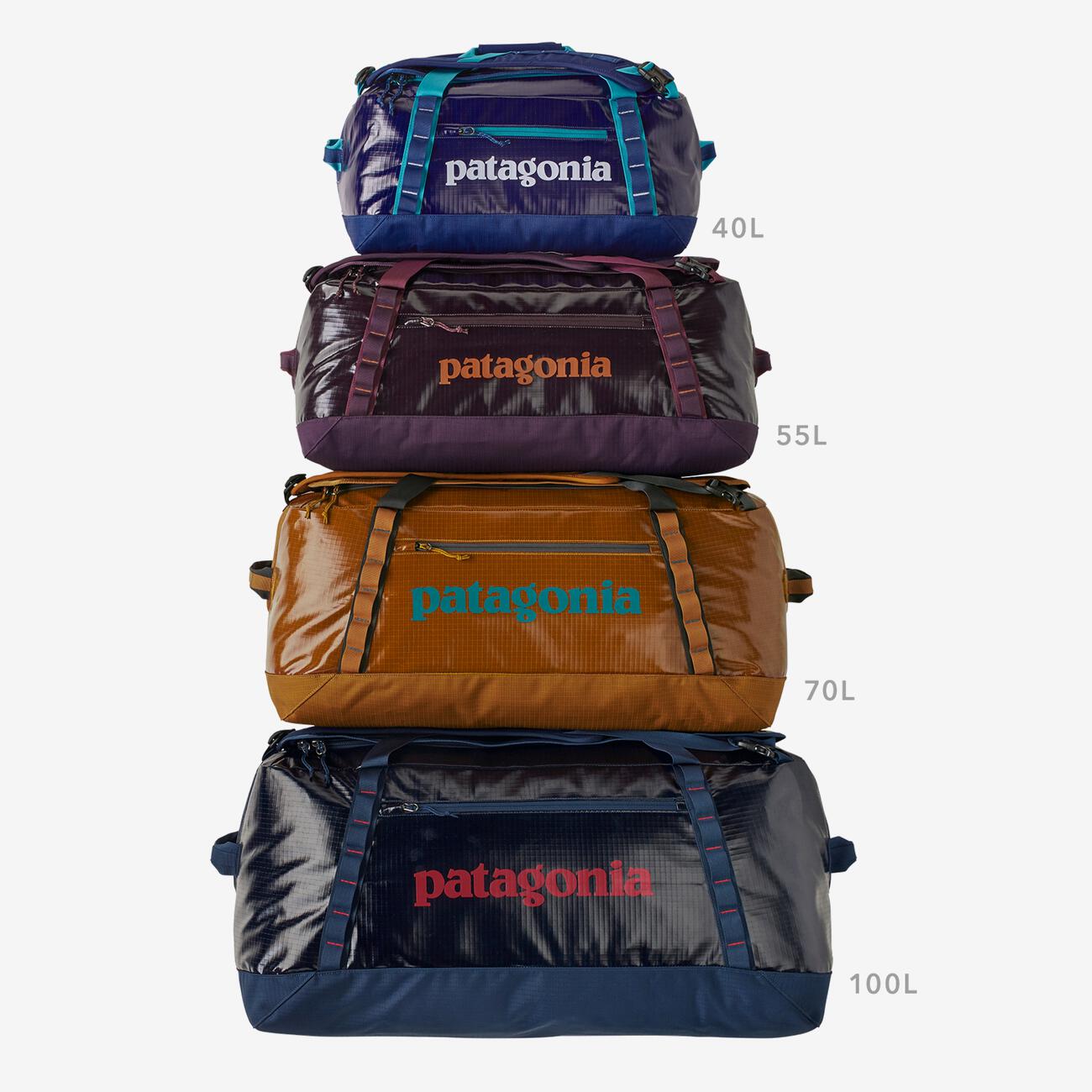 Patagonia black hole hot sale duffel big sur blue